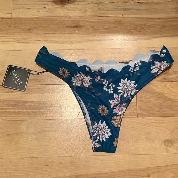 ZAFUL flower strapless bikini set - Picture 2 of 3